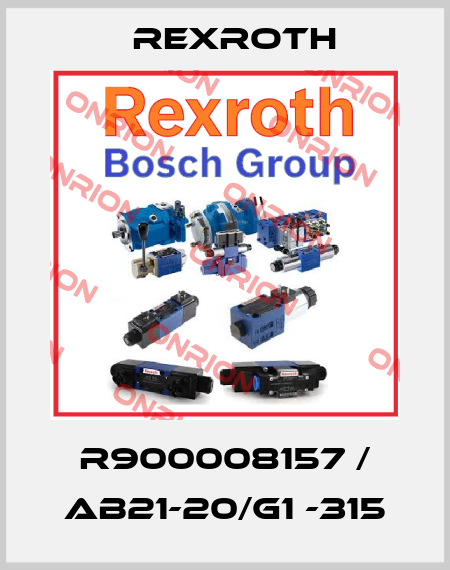 R900008157 / AB21-20/G1 -315 Rexroth