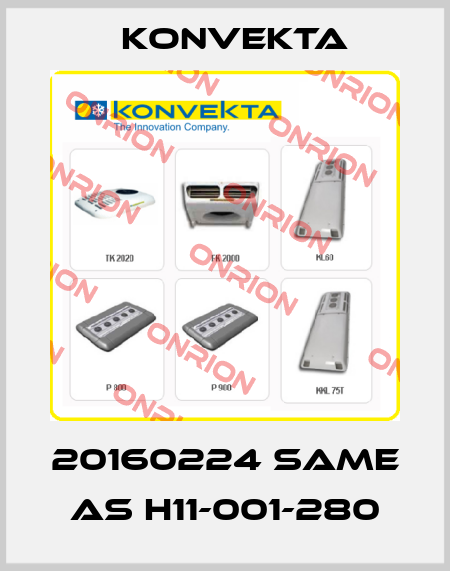 20160224 same as H11-001-280 Konvekta