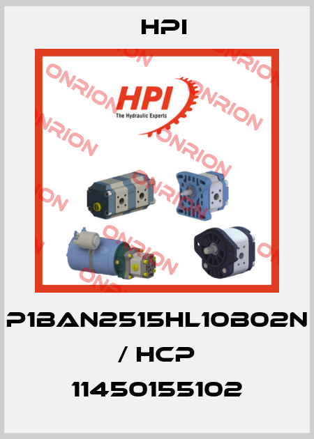 P1BAN2515HL10B02N / HCP 11450155102 HPI