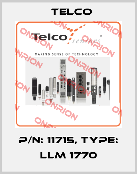 p/n: 11715, Type: LLM 1770 Telco