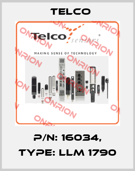 p/n: 16034, Type: LLM 1790 Telco