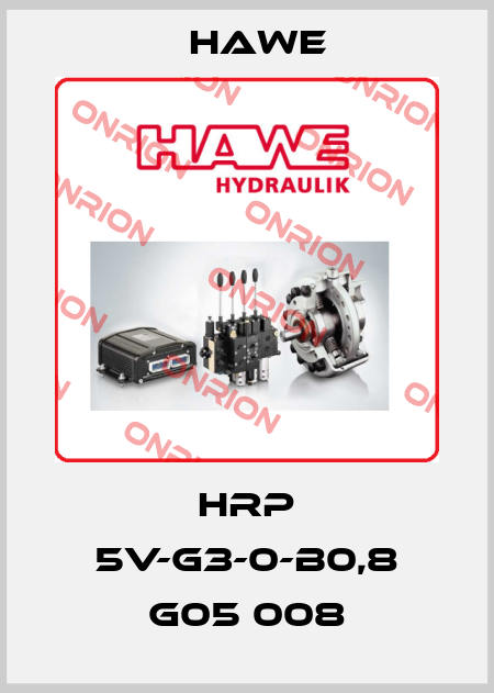 HRP 5V-G3-0-B0,8 G05 008 Hawe