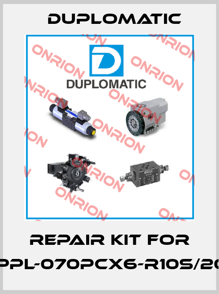 Repair kit for VPPL-070PCX6-R10S/20N Duplomatic