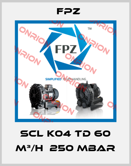 SCL K04 TD 60 m³/h  250 mbar Fpz