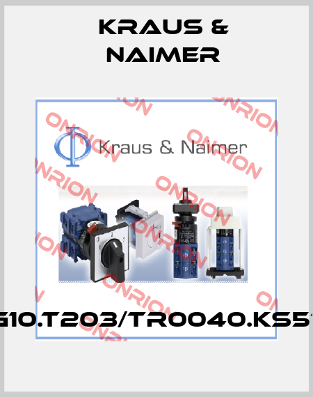 KG10.T203/TR0040.KS51V Kraus & Naimer