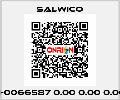 11-0066587 0.00 0.00 0.00 Salwico