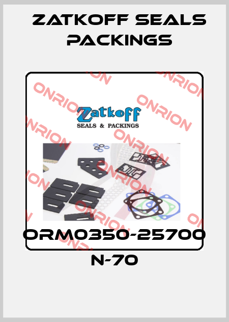 ORM0350-25700 N-70 Zatkoff Seals Packings