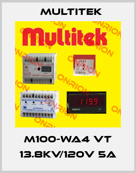 M100-WA4 VT 13.8KV/120V 5A Multitek