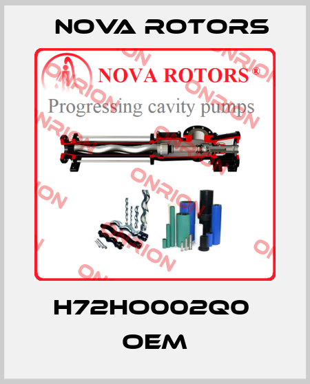 H72HO002Q0  OEM Nova Rotors