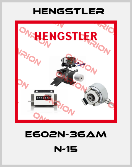 E602N-36AM N-15 Hengstler