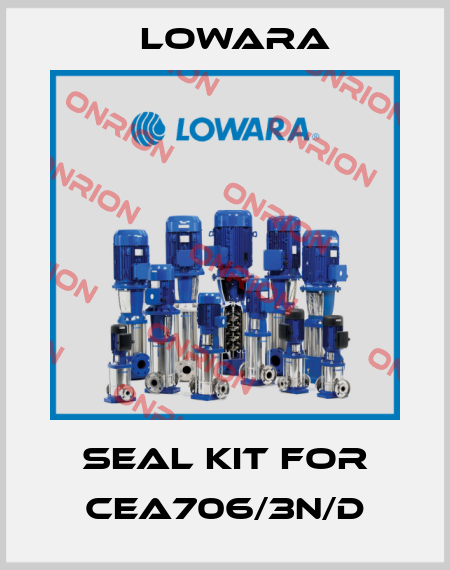 seal kit for CEA706/3N/D Lowara