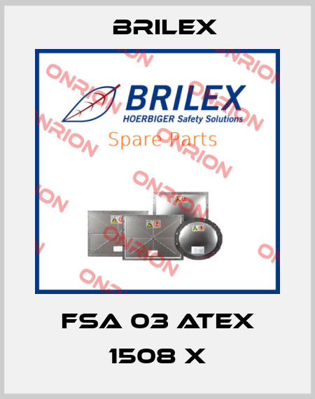 FSA 03 ATEX 1508 X Brilex