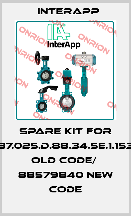 Spare kit for 687.025.D.88.34.5E.1.1536 old code/  88579840 new code InterApp
