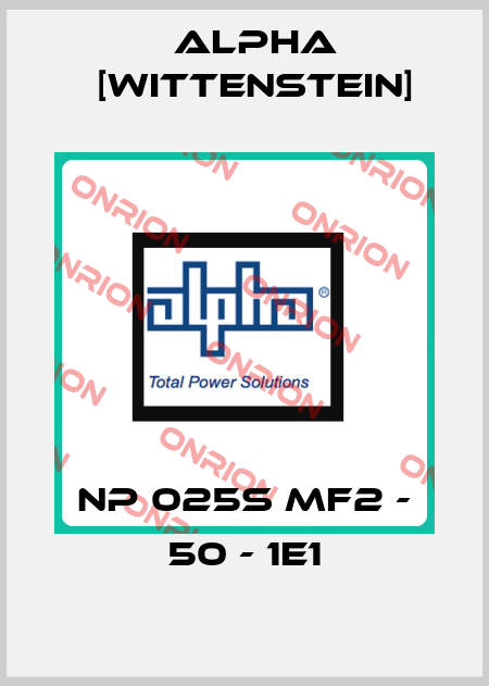 NP 025S MF2 - 50 - 1E1 Alpha [Wittenstein]