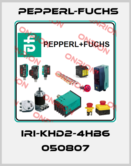 IRI-KHD2-4HB6 050807 Pepperl-Fuchs