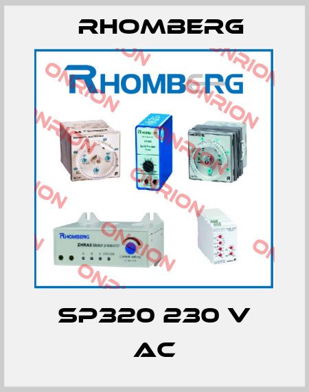SP320 230 V AC Rhomberg
