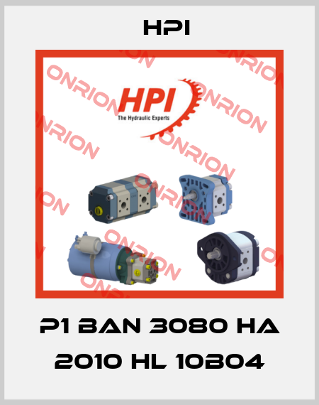 P1 BAN 3080 HA 2010 HL 10B04 HPI
