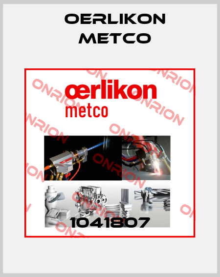 1041807 Oerlikon Metco