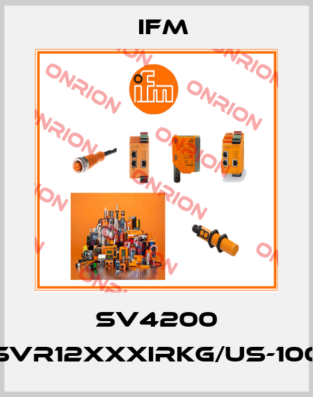 SV4200 SVR12XXXIRKG/US-100 Ifm