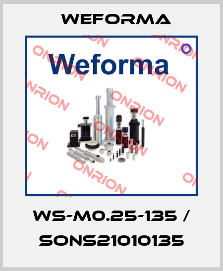 WS-M0.25-135 / SONS21010135 Weforma