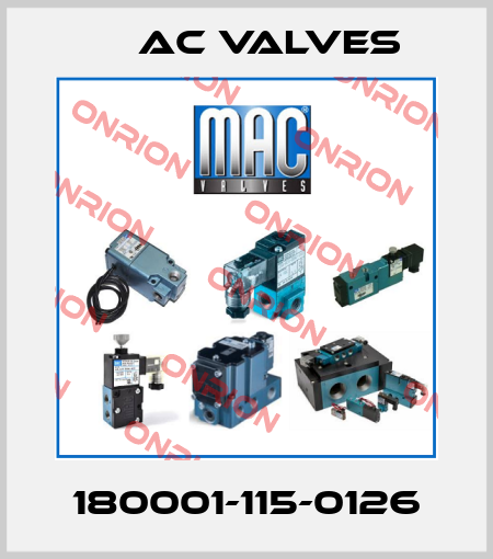 180001-115-0126 МAC Valves