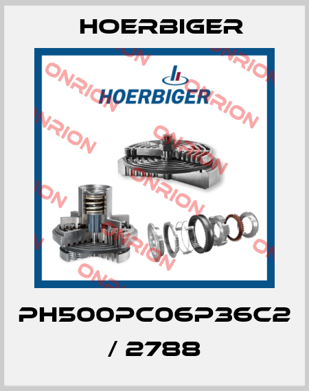 PH500PC06P36C2 / 2788 Hoerbiger