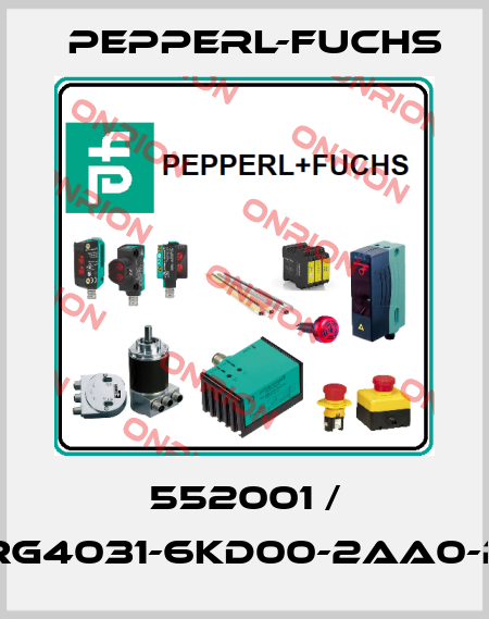 552001 / 3RG4031-6KD00-2AA0-PF Pepperl-Fuchs