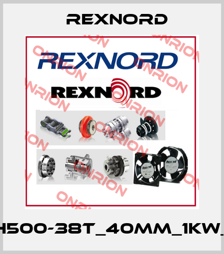 NSH500-38T_40MM_1KW_PA Rexnord