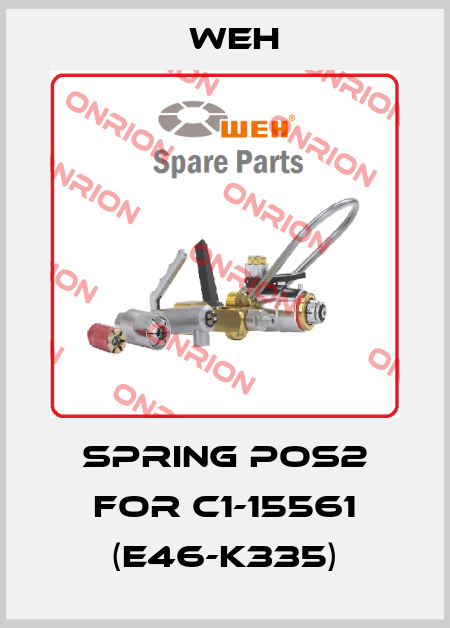 SPRING POS2 FOR C1-15561 (E46-K335) Weh