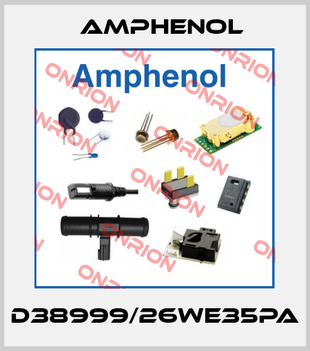 D38999/26WE35PA Amphenol