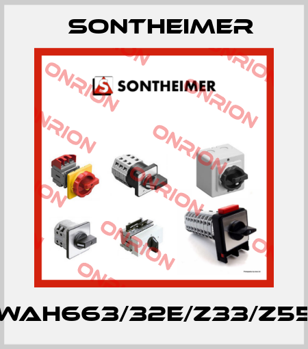 WAH663/32E/Z33/Z55 Sontheimer