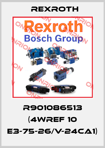 R901086513 (4WREF 10 E3-75-26/V-24CA1) Rexroth