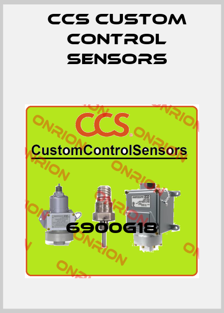 6900G18 CCS Custom Control Sensors