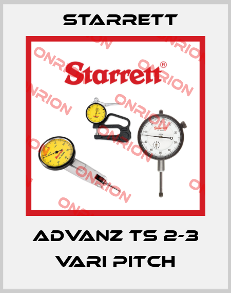 Advanz TS 2-3 Vari Pitch Starrett
