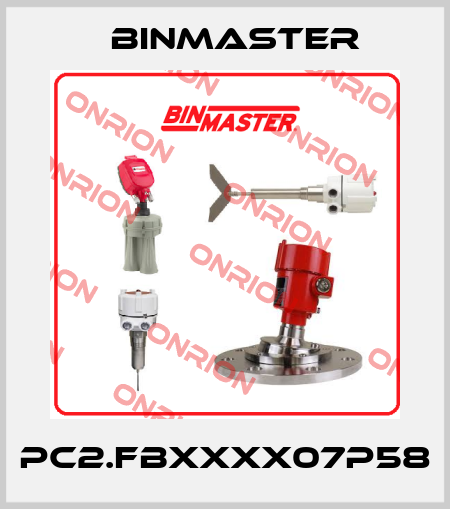 PC2.FBXXXX07P58 BinMaster