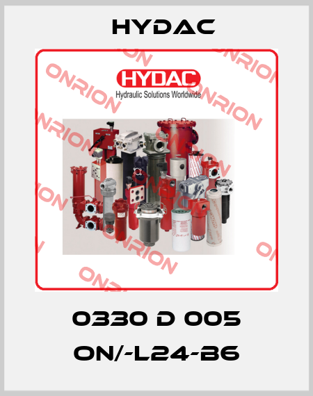 0330 D 005 ON/-L24-B6 Hydac
