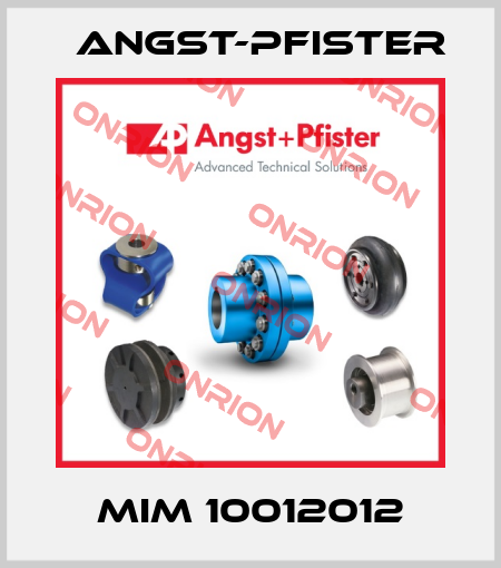 MIM 10012012 Angst-Pfister