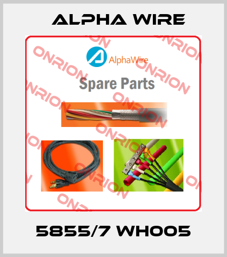 5855/7 WH005 Alpha Wire