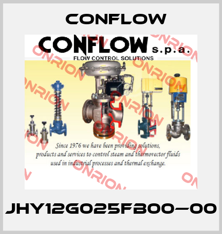 JHY12G025FB00—00 CONFLOW