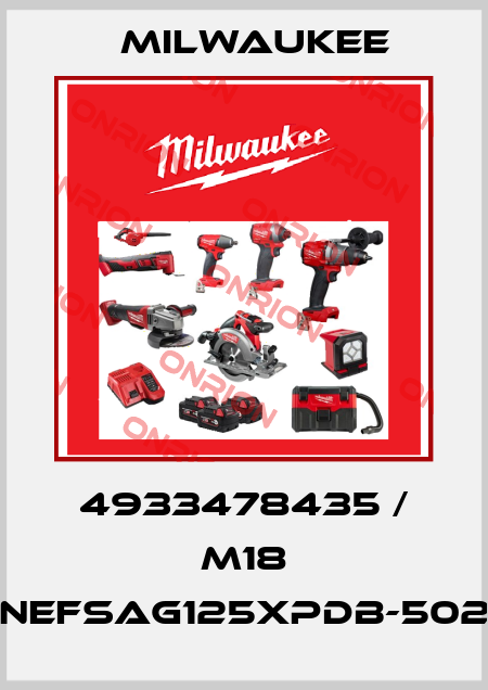 4933478435 / M18 ONEFSAG125XPDB-502X Milwaukee