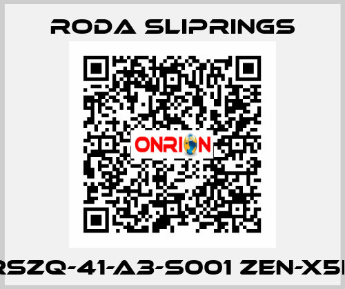 RSZQ-41-A3-S001 ZEN-X5H Roda Sliprings
