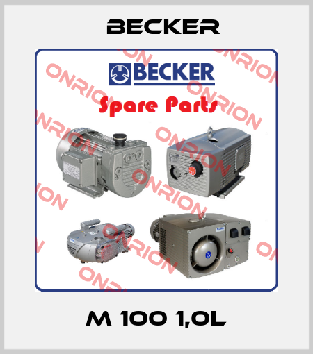 M 100 1,0L Becker