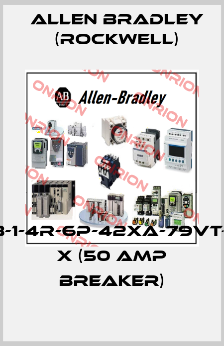2113B-CDB-1-4R-6P-42XA-79VT-750S-901 X (50 amp breaker) Allen Bradley (Rockwell)