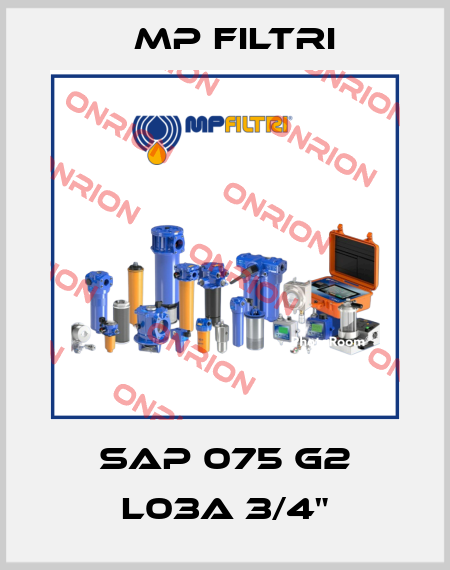 SAP 075 G2 L03A 3/4" MP Filtri