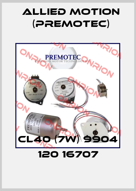 CL40 (7W) 9904 120 16707 Allied Motion (Premotec)