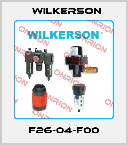 F26-04-F00 Wilkerson