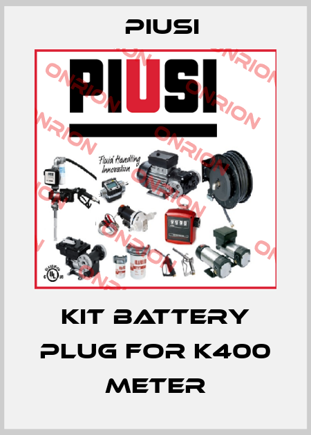Kit Battery Plug for K400 Meter Piusi