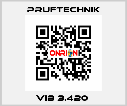 VIB 3.420  Pruftechnik