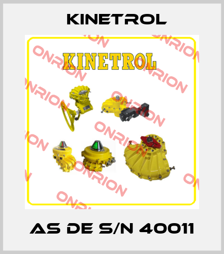 AS DE S/N 40011 Kinetrol