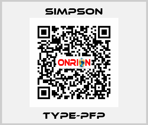 Type-PFP Simpson